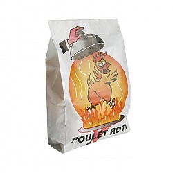 Sac poulet roti personnalisé