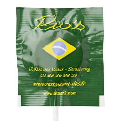 Sucette publicitaire personnalisée RIO'S